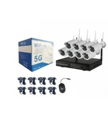 No.Набір камер відеоспостереження 5G KIT WiFi 8CH (1 шт)