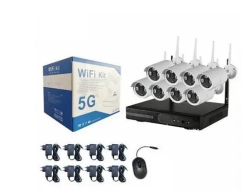 No.Набір камер відеоспостереження 5G KIT WiFi 8CH (1 шт)