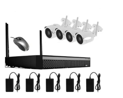 No.Набір камер відеоспостереження на 4 камери WIFI FULL KIT HD (1 шт)