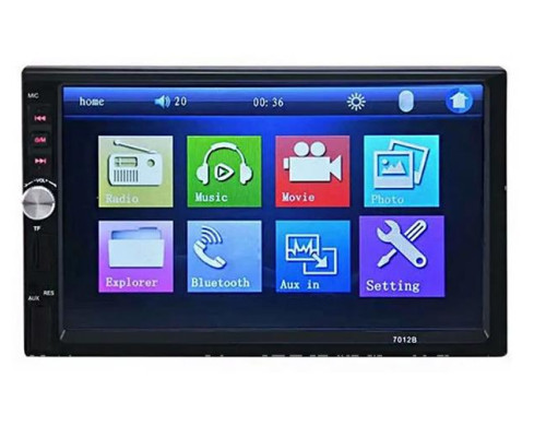 Автомагнітола 2Din сенсорна, Bluetooth 7012B (20)