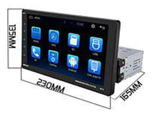 No.Автомагнітола 9010C - 9" Знімний екран USB Bluetooth (12)