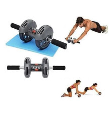 Фітнес колесо подвійне POWER STRETCH ROLLER 907-44 (12)