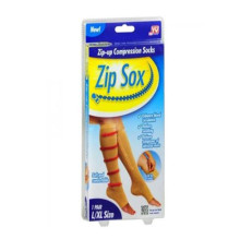 Гольфи Zip Sox (Бежевий, Чорний) LK202210-24/LK202301-13 (200)