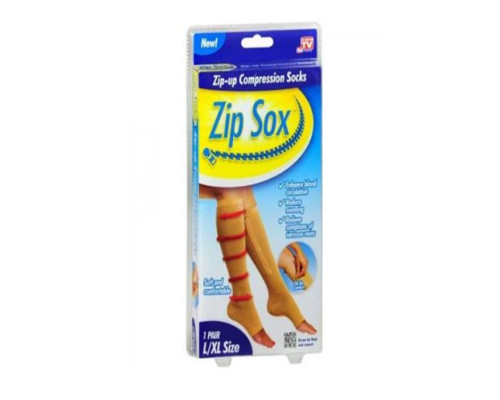 Гольфи Zip Sox (Бежевий, Чорний) LK202210-24/LK202301-13 (200)