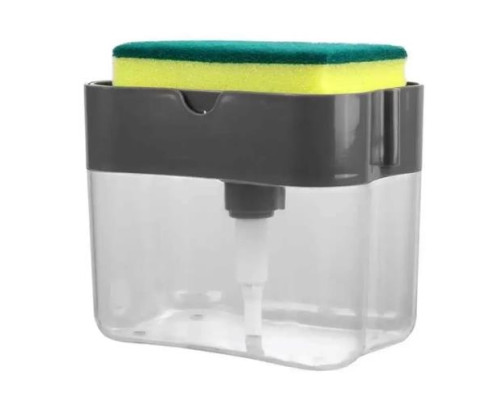 Дозатор для миючого засобу SOAP PUMP SPONGE CADDY LK202310-10 (100)