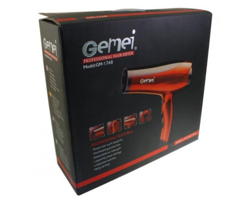 Фен для волосся GEMEI GM-1768 (24)