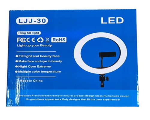 Лампа кільцева LJJ-30 RING FILL LIGHT 30 см (40)