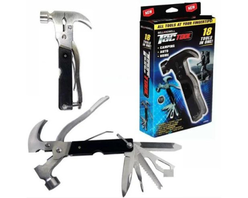 Універсальний ключ мультитул з молотком Multi hammer 18 в 1 306-15/LK2303-125 (48)