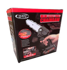No.Акумуляторна ланцюгова пилка зі змінною батареєю 24v MINI ELECTRIC CHAINSAN 005 LK202312-46 (20)