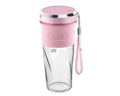 No.USB блендер-шейкер портативний DSP KJ2087 Pink (12)
