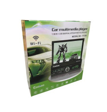Автомагнітола1DIN з висувним екраном 7" Android 7110A (10)