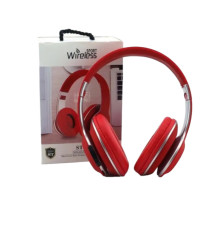 Навушники бездротові ST-17 Bluetooth (Червоний,Білий,Чорний,Зелений) (100)
