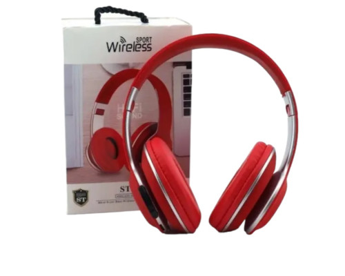 Навушники бездротові ST-17 Bluetooth (Червоний,Білий,Чорний,Зелений) (100)