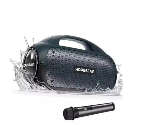 Колонка Hopestar A50 із мікрофоном потужна Bluetooth колонка 80 Вт із ручкою (6)