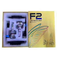LED лампи для фар F2 H4 Solar (50)