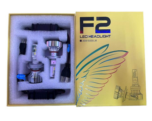 LED лампи для фар F2 H7 Solar (50)