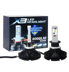LED лампи для фар X3 H11 (50)