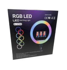 Лампа кільцева RL-14 RGB (10)
