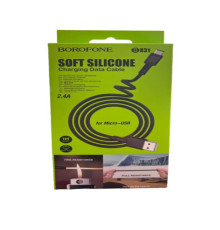 Кабель BOROFONE BX31 2.4A SOFT SILICONE MICRO (144)