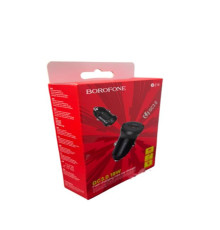 Зарядне в прикурювач USB QC3.0 18W BOROFONE BZ18 (192)