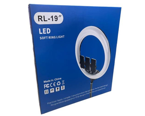 Лампа кільцева RL-19 RGB (6)