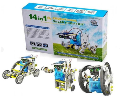 Конструктор робот на сонячних батареях Solar Robot 14 в 1 Master-1 (48)