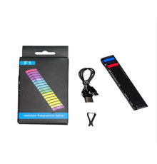 Автомобільна ароматична лампа з мікрофоном RGB F1 (100)