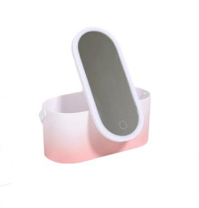 Органайзер для косметики з дзеркалом від USB "Кошик" з підсвічуванням Cosmetic Mirror 907-51 (12)