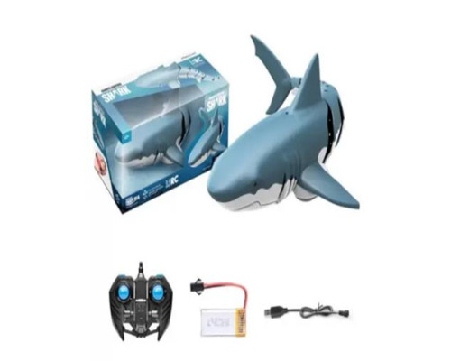 Акула на пульті керування DEEP SEA 2.4ghz RC 25см Z102 (Чорний,Синій) (24)