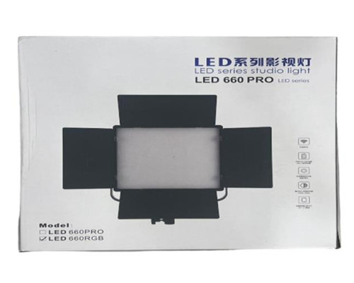 No.Відеосвітло PRO-LED U660 (PRO-LED) RGB (10)
