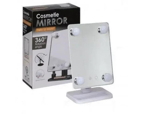 Дзеркало Cosmetie mirror 360 Rotation Angel з підсвічуванням для макіяжу SZK-8 (20)