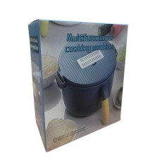 Шинковка-терка Multifunctional cooking machine кругла з ручкою SZK-6 (30)