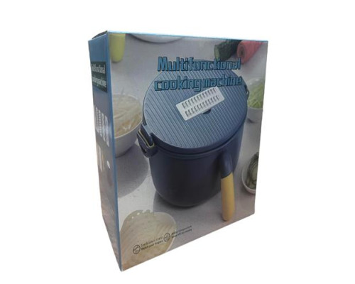 Шинковка-терка Multifunctional cooking machine кругла з ручкою SZK-6 (30)