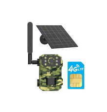 Камера-пастка камуфляж із сонячною панеллю A8 4G (20)