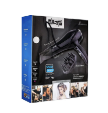 Фен для волосся DSP 30075 (BLACK, RED) (12)