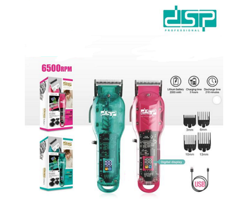 Машинка для стрижки DSP 91209 (Turquoise, Pink) (40)